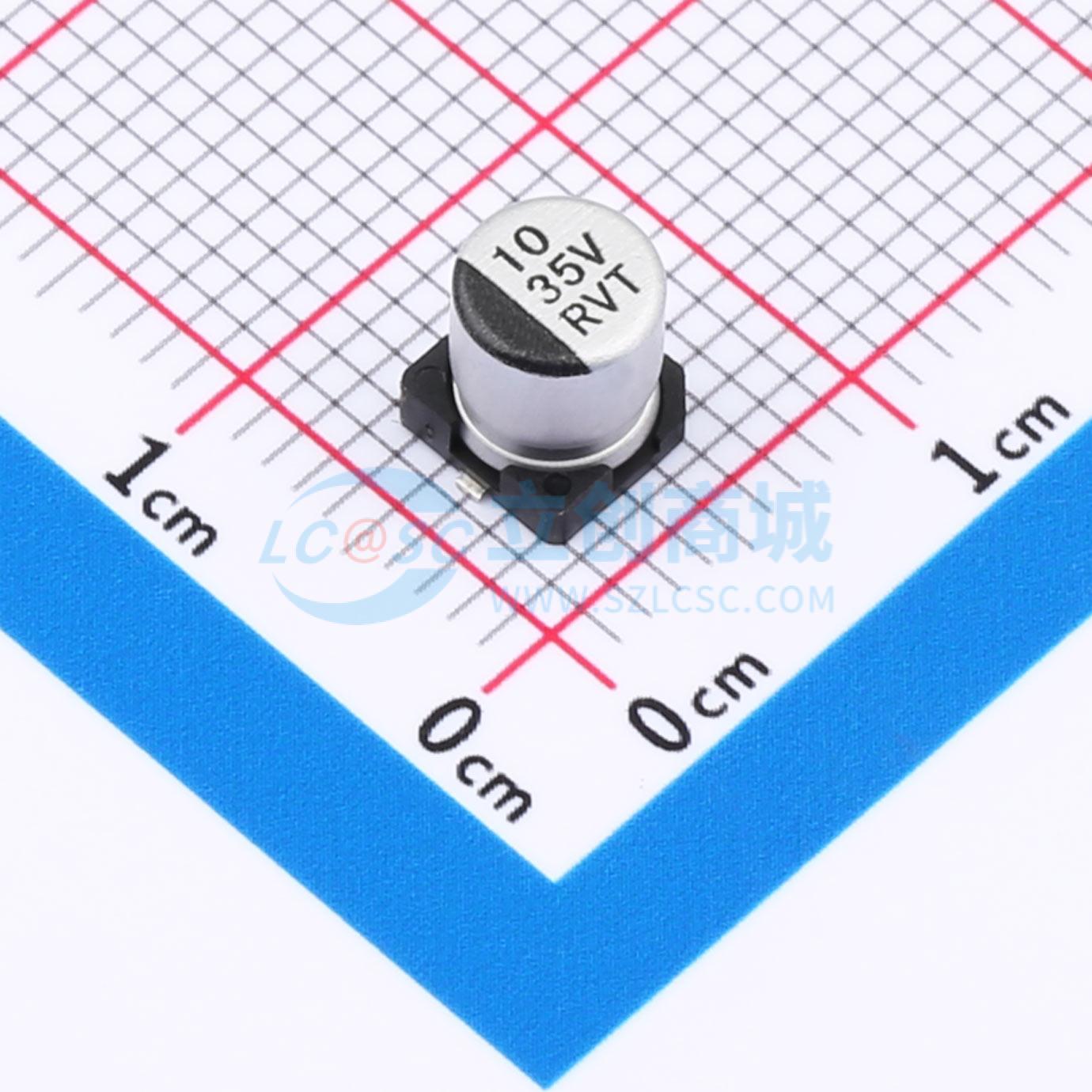 RVT1V100M0505ZY实物图