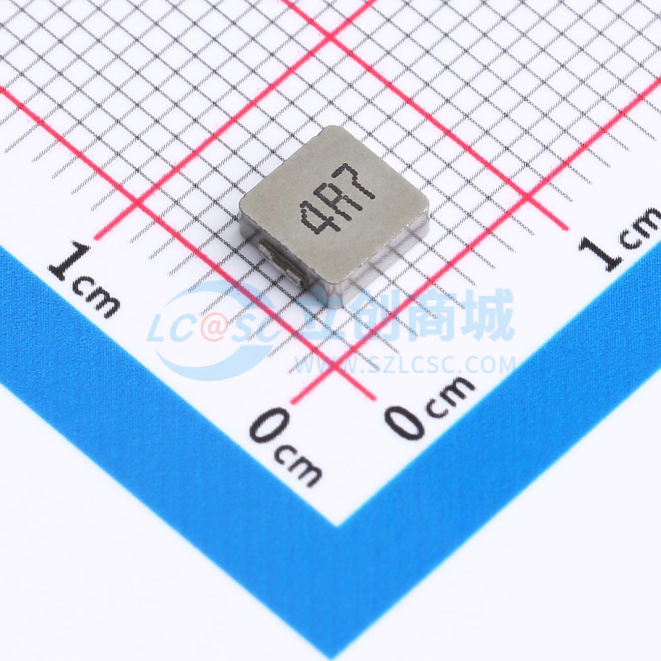 点击查看大图 YSPI0518S-4R7M实物图