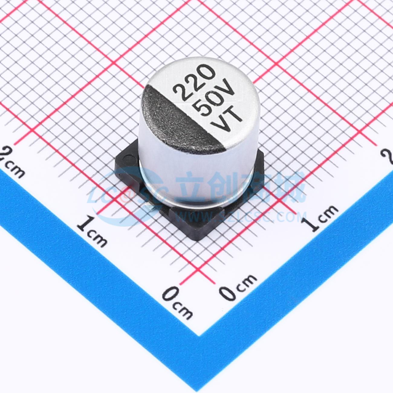 VT1H221M1010ZY实物图