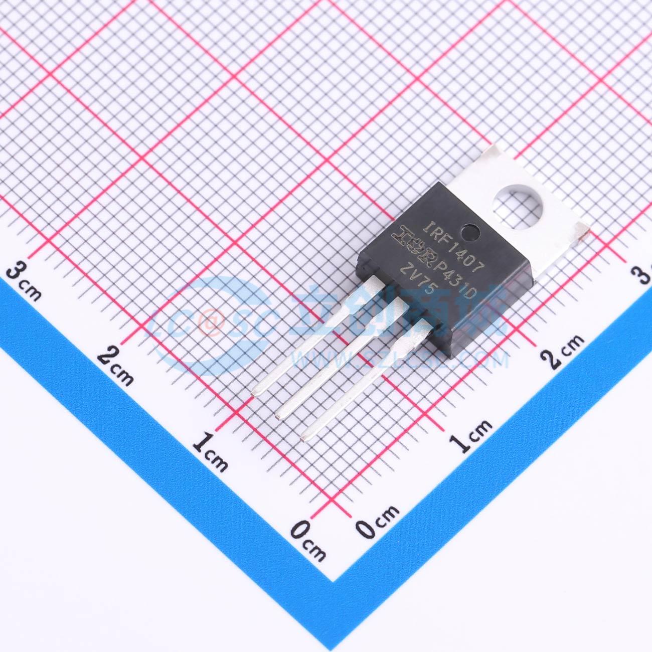 点击查看大图 IRF1407PBF实物图