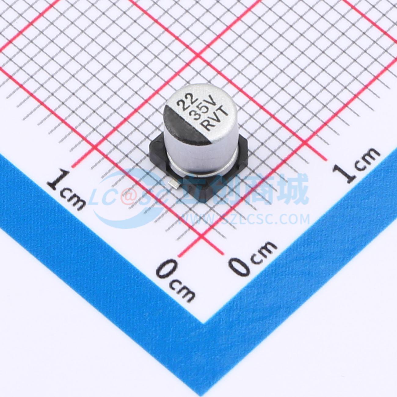 RVT1V220M0505ZY实物图