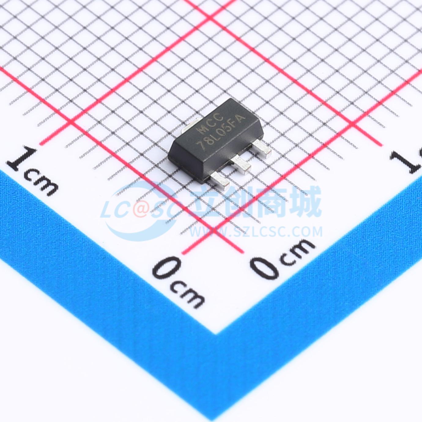 点击查看大图 MC78L05FA-TP实物图