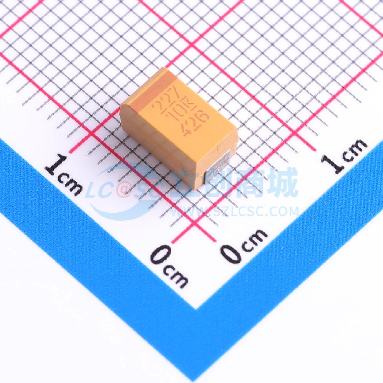 点击查看大图 T491X227K010AT实物图