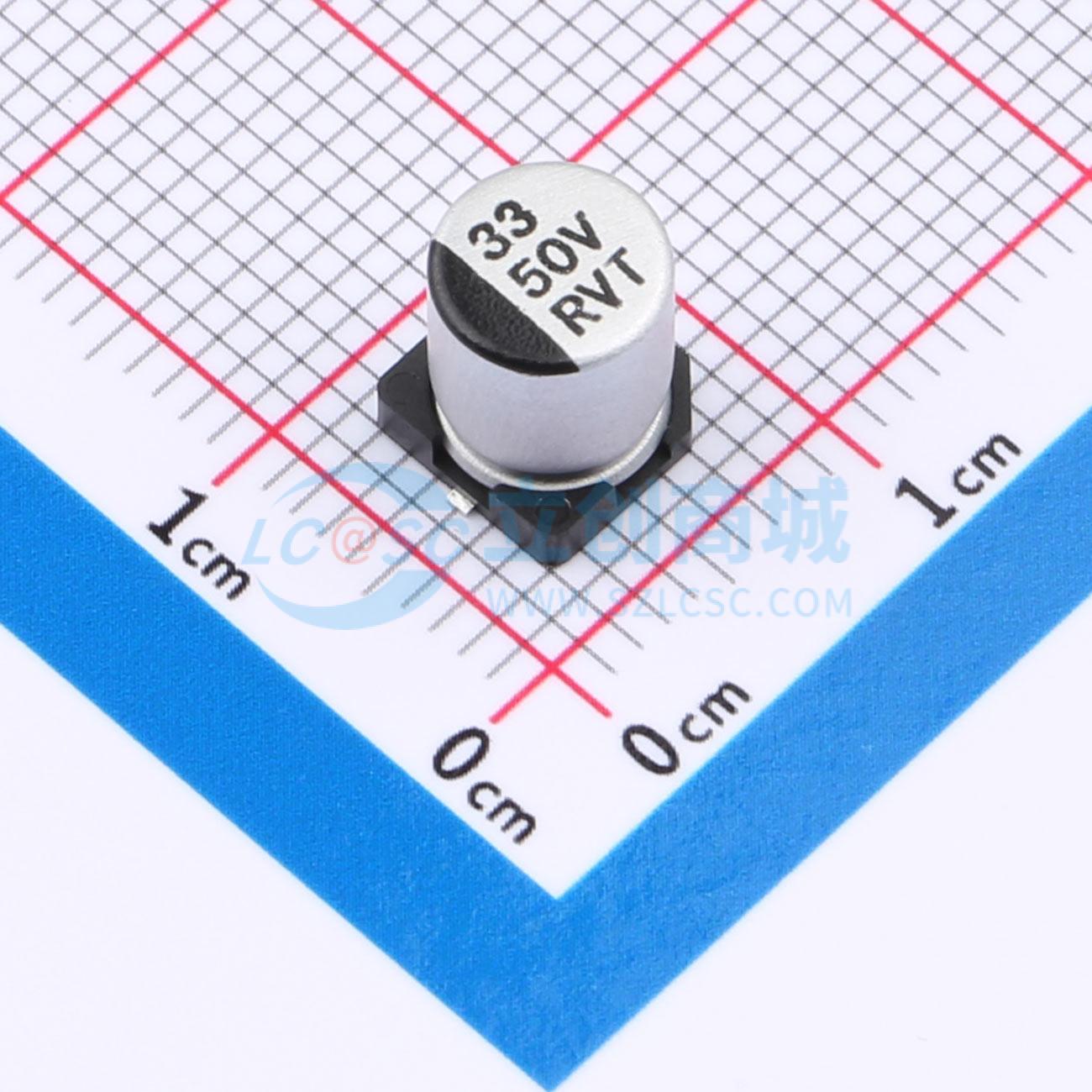 RVT1H330M0607ZY实物图