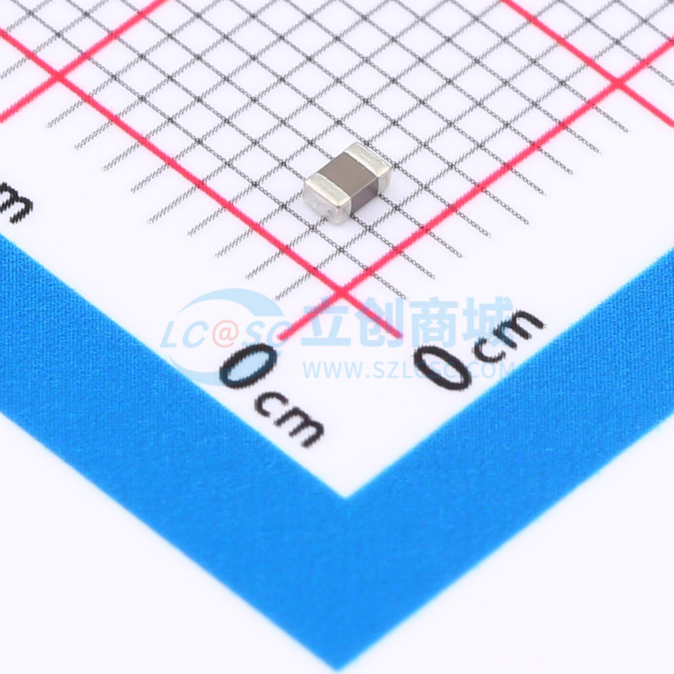 点击查看大图 CGA0805X7R104K101KT实物图