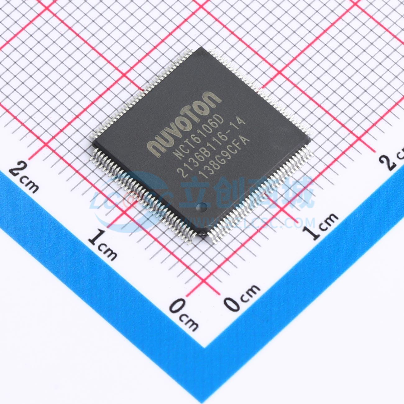 点击查看大图 NCT6106D实物图