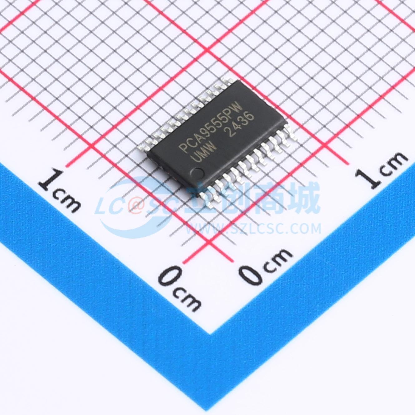 点击查看大图 PCA9555PW(UMW)实物图