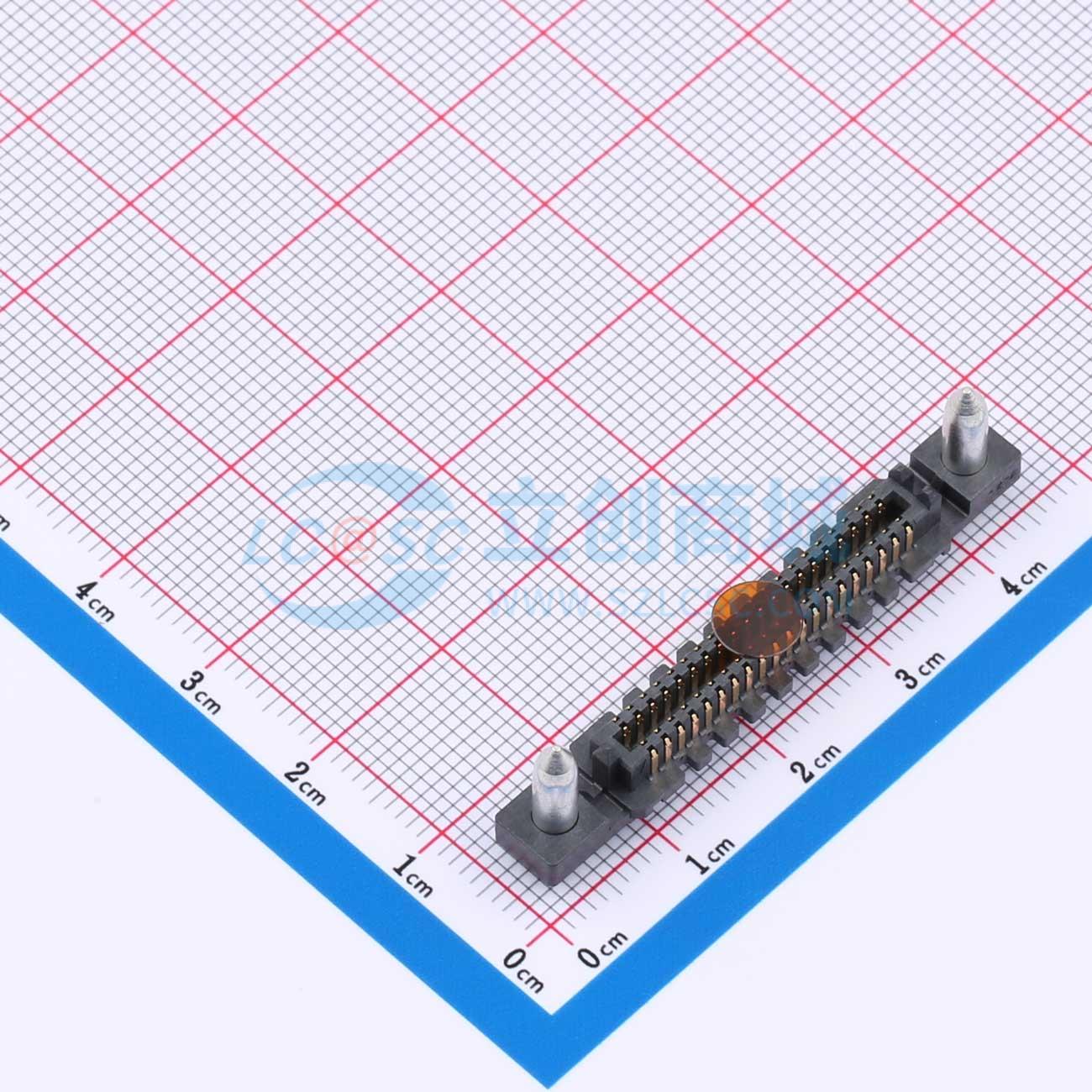 点击查看大图 SEAM-20-02.0-L-04-2-A-GP-K-TR实物图