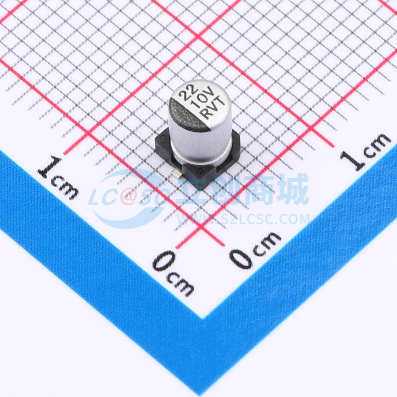 RVT1A220M0405ZY实物图