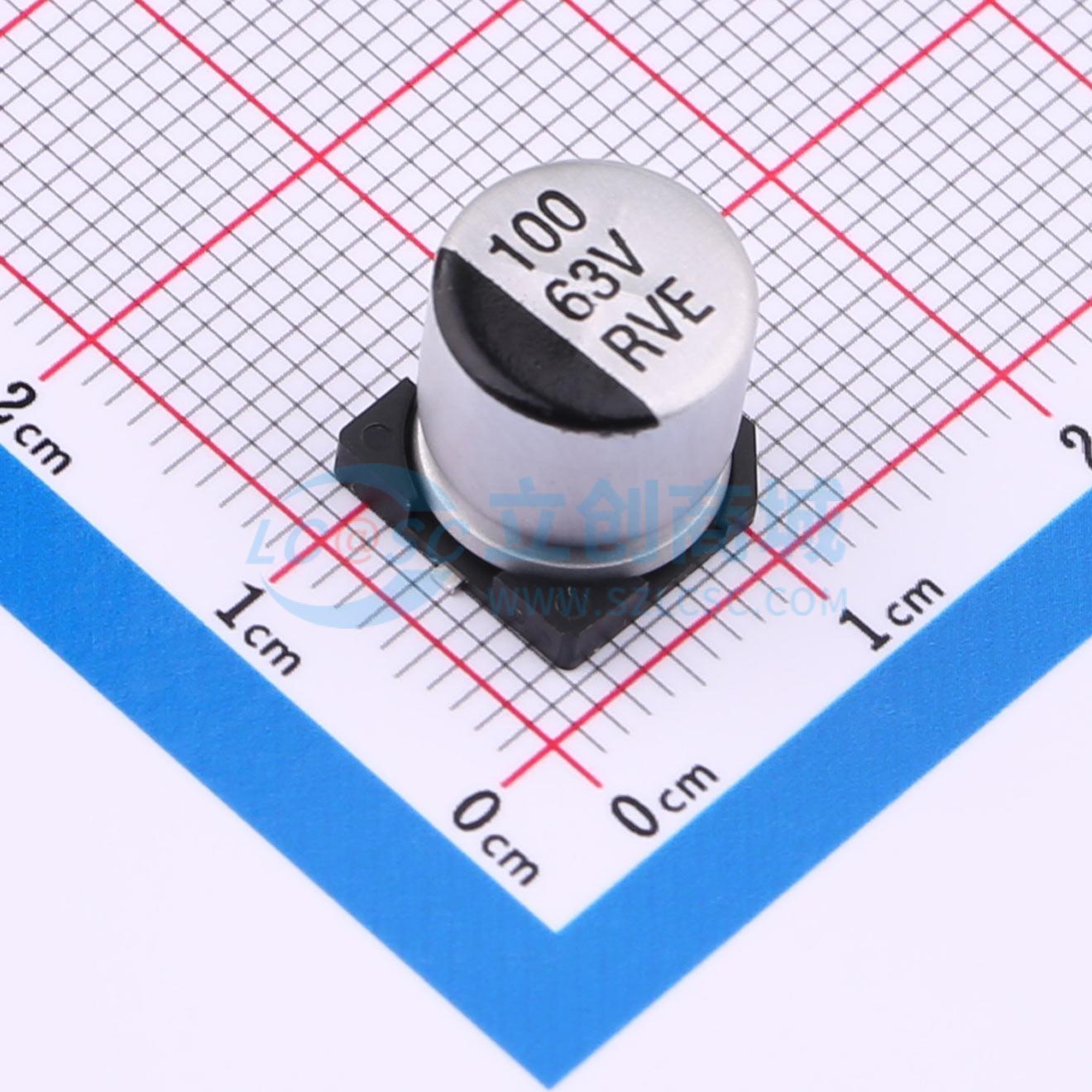 RVE1J101M1010ZY实物图