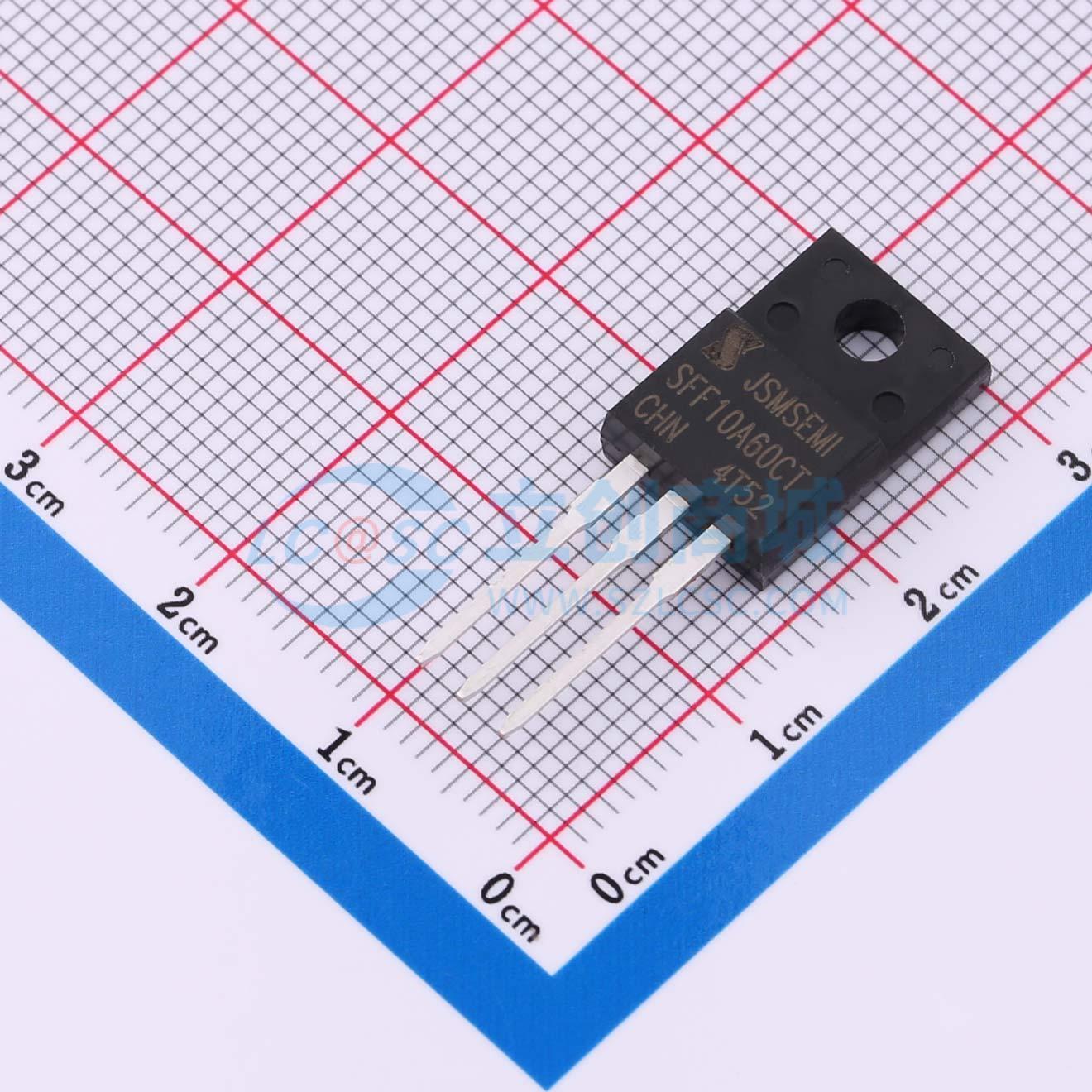点击查看大图 SFF10A60CTG实物图