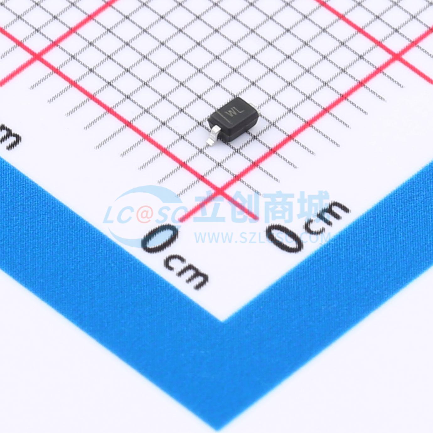 点击查看大图 BZT52C18S实物图