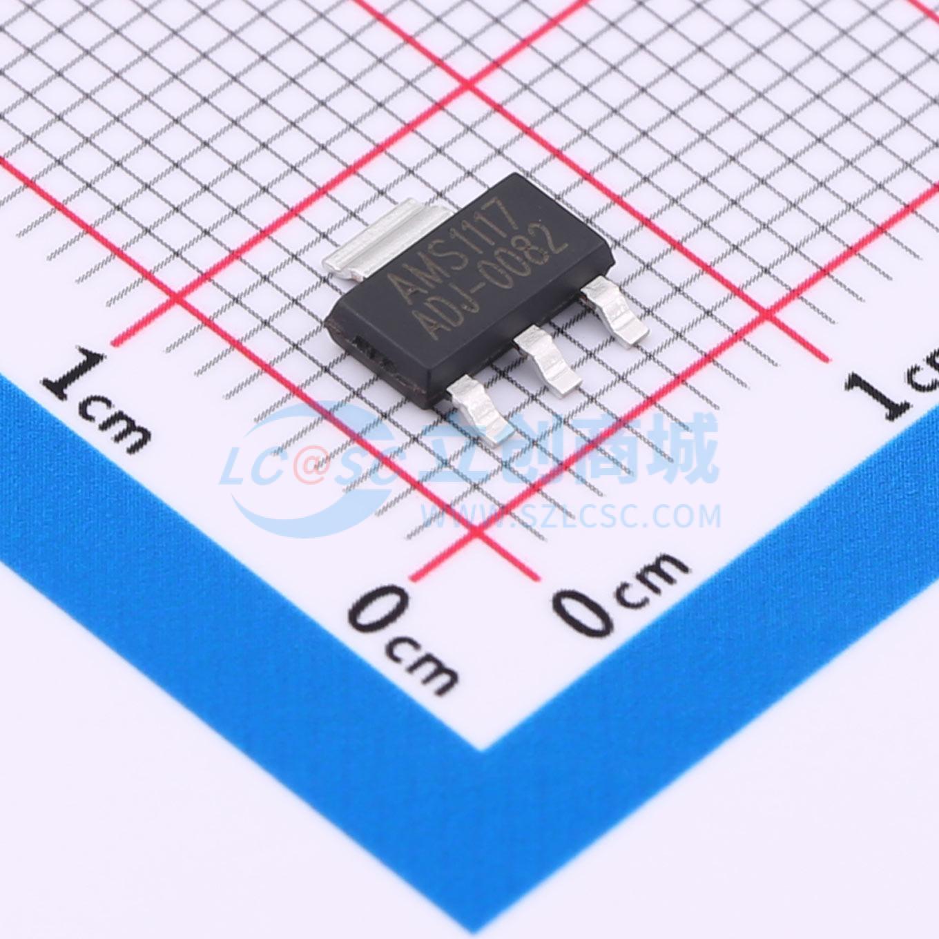 点击查看大图 AMS1117-ADJ实物图
