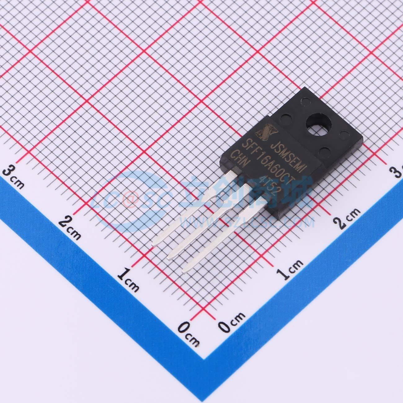 点击查看大图 SFF16A60CTG实物图