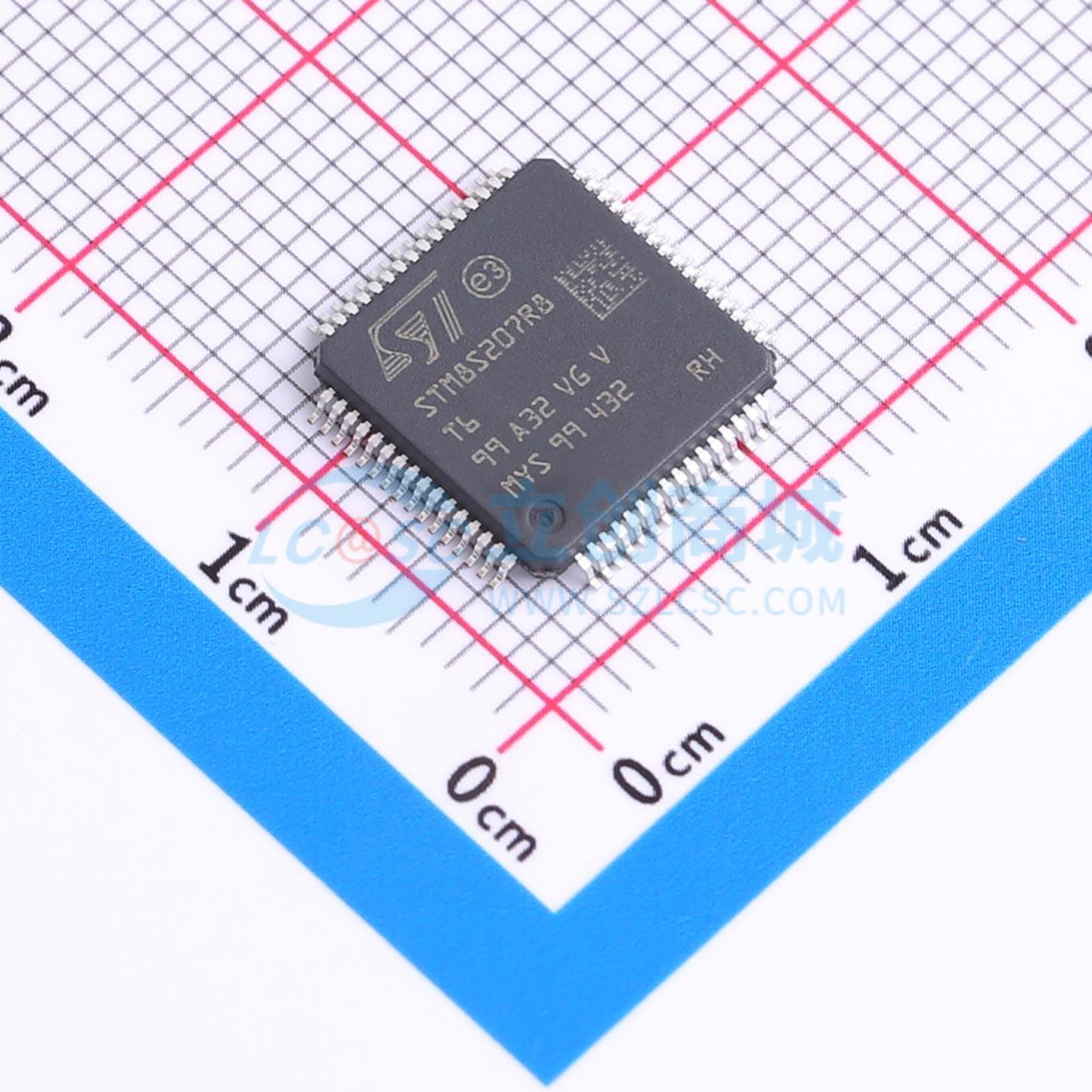 点击查看大图 STM8S207R8T6TR实物图