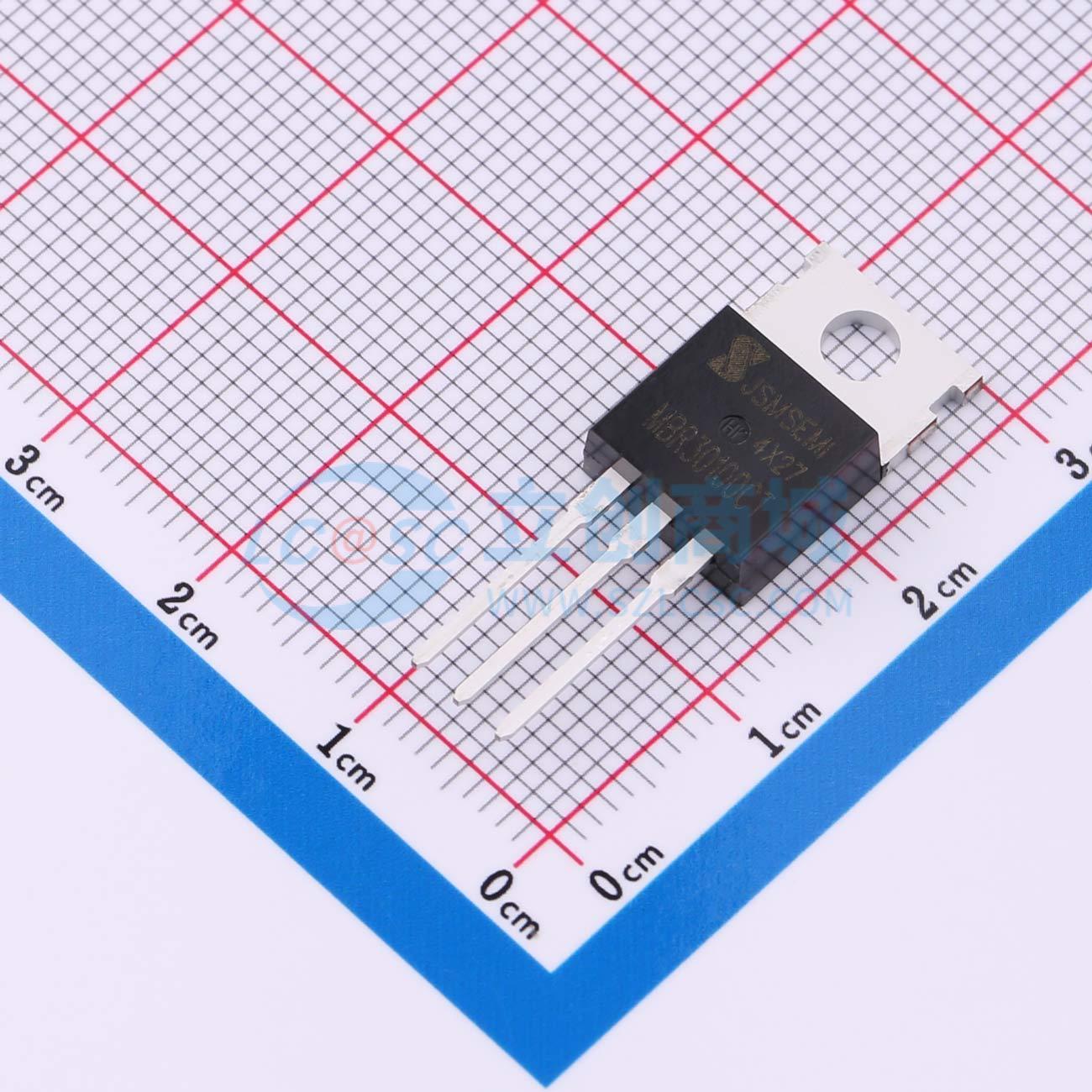 点击查看大图 MBR30100CTG实物图