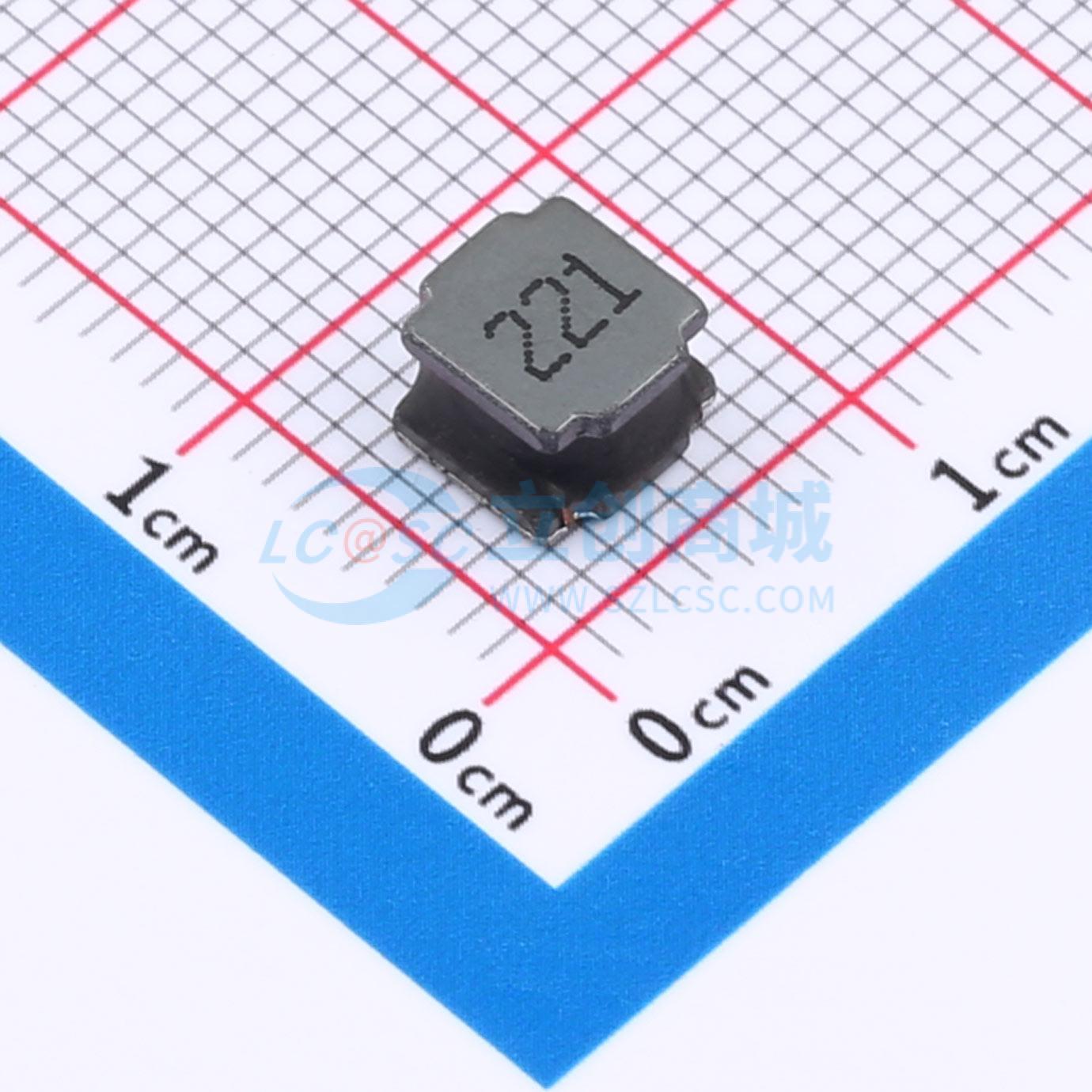 点击查看大图 ZENR6045T221M-220uH实物图