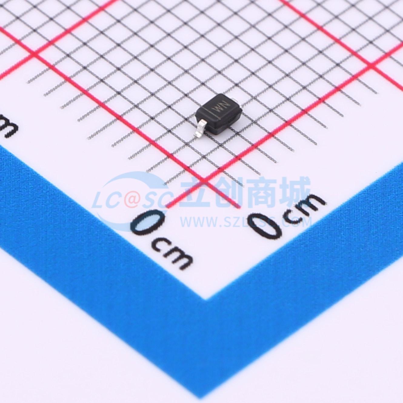 点击查看大图 BZT52C22S实物图