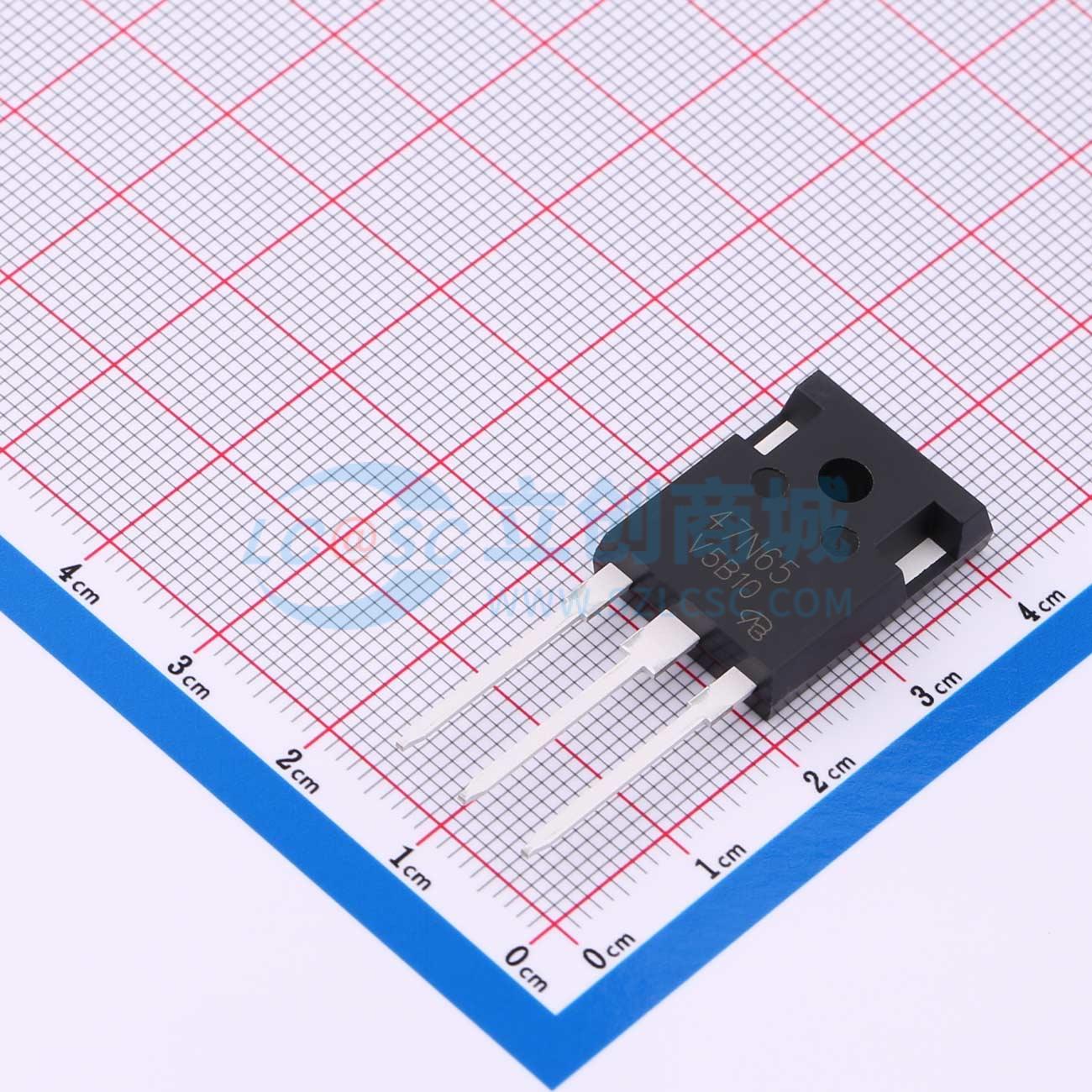 点击查看大图 SPW47N65C3-VB实物图