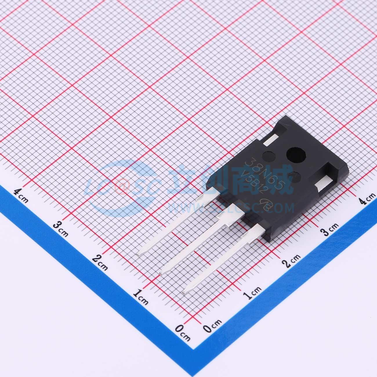 点击查看大图 STW38N65M5-VB实物图