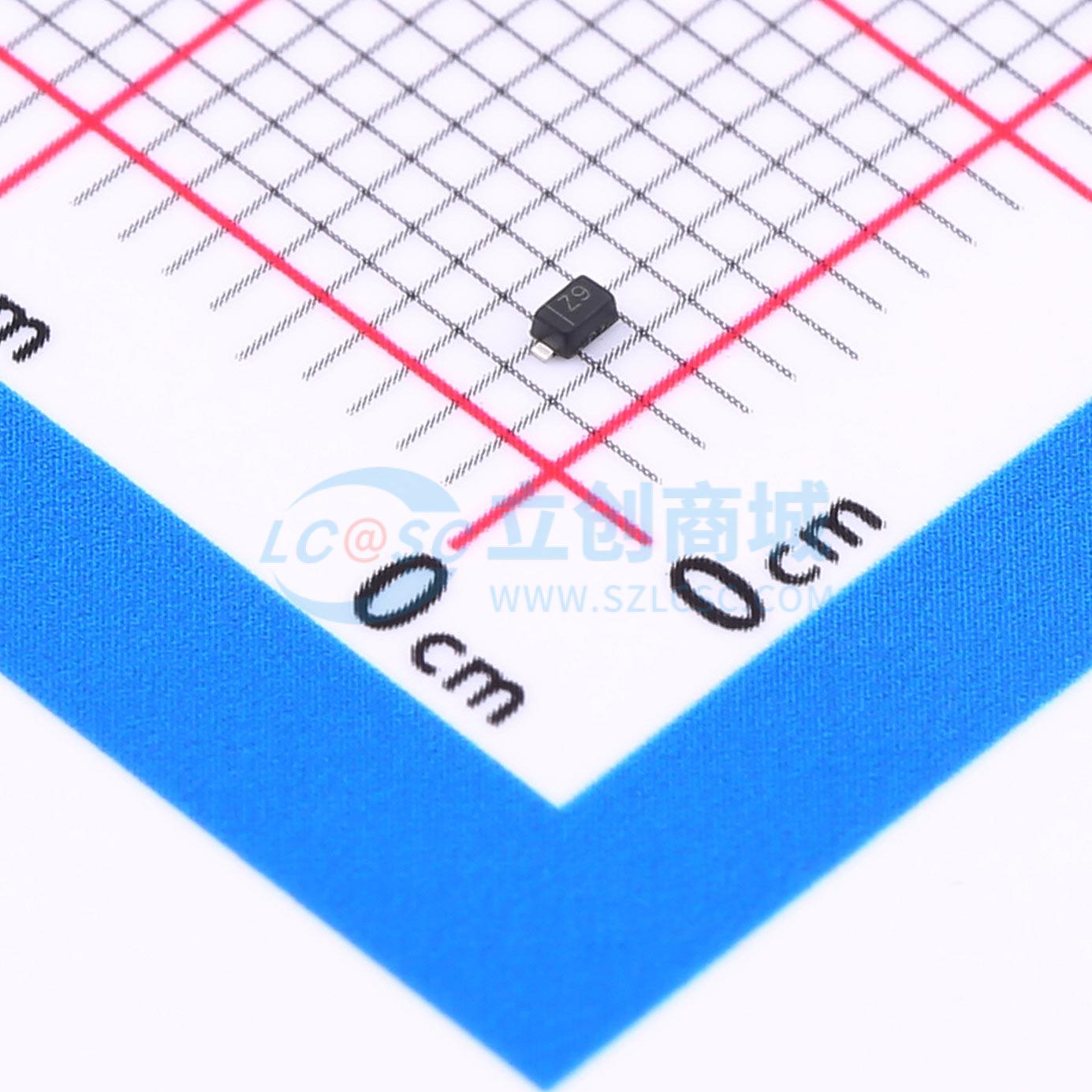 点击查看大图 BZX584C10实物图