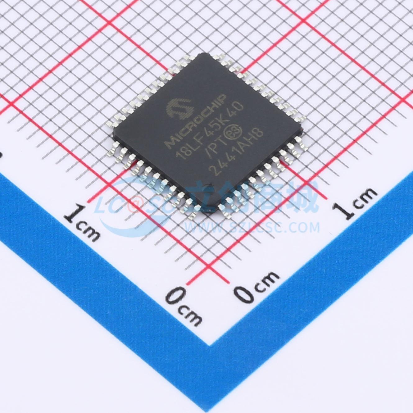 点击查看大图 PIC18LF45K40-I/PT实物图