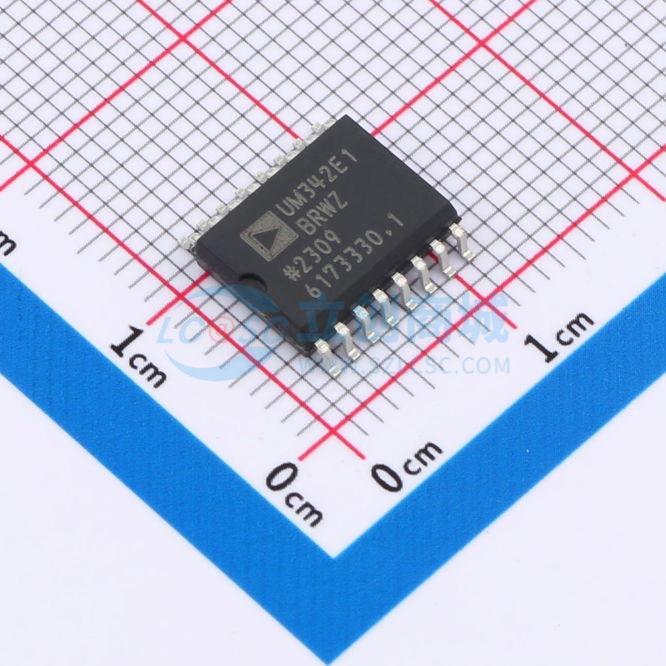 点击查看大图 ADUM342E1BRWZ实物图