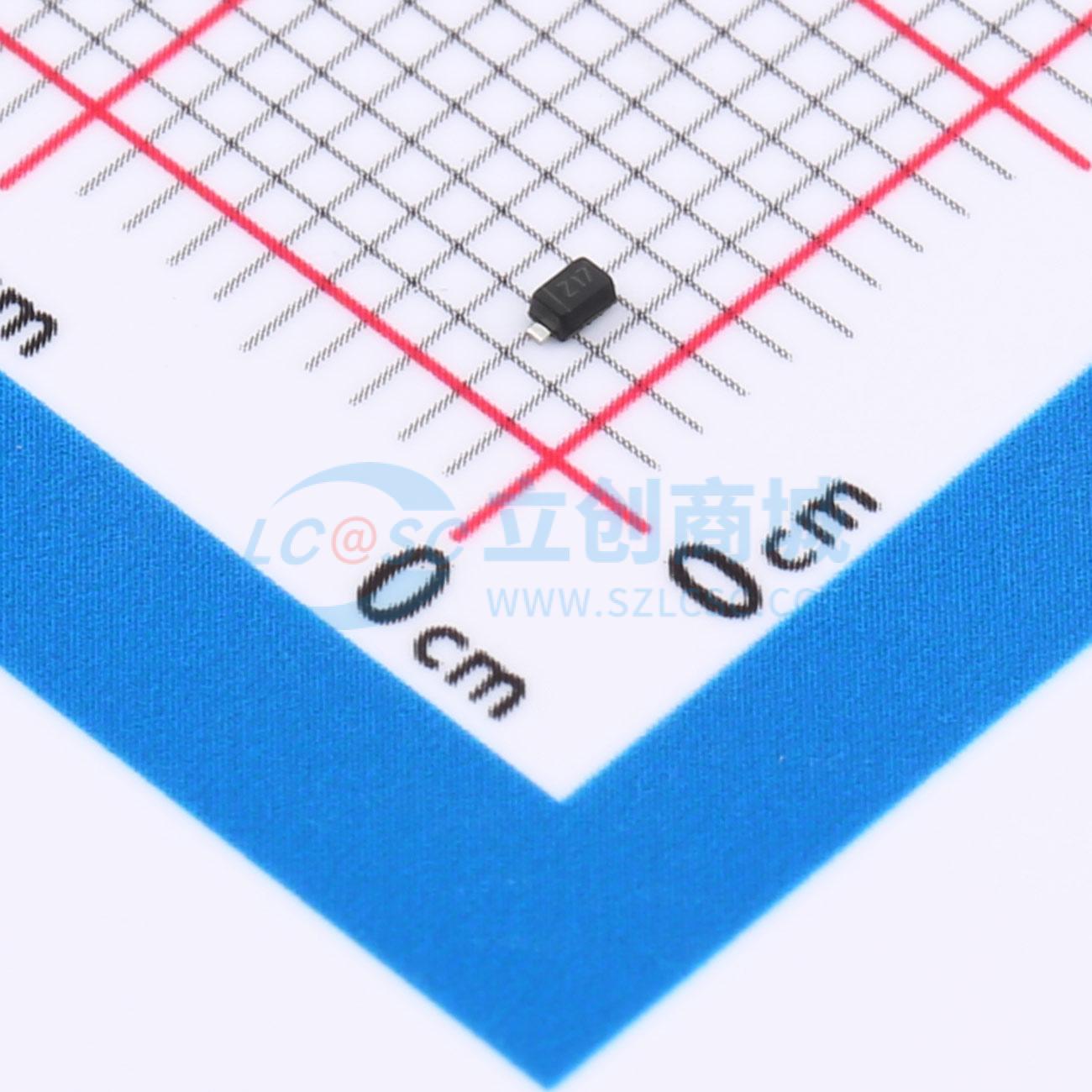 点击查看大图 BZT52C4V3T实物图