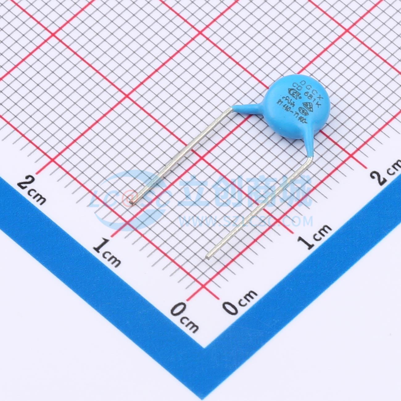 DGCXY1065Y5P1G681K实物图