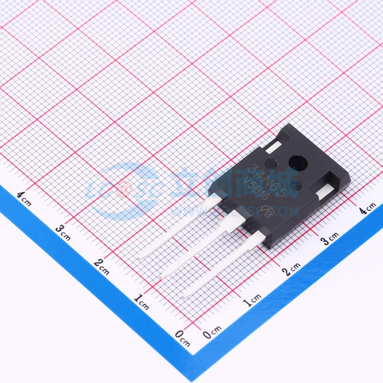 点击查看大图 STW34N65M5-VB实物图