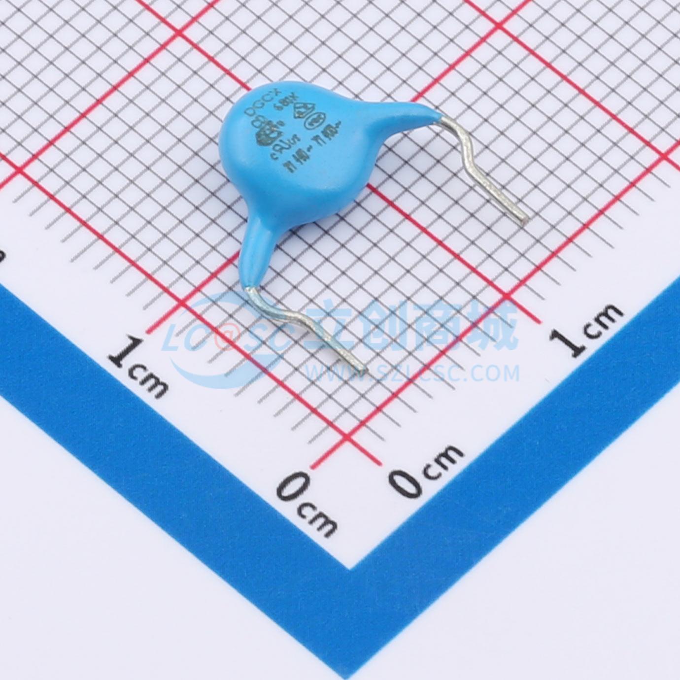 点击查看大图 DGCXY1070Y5P3G681K实物图