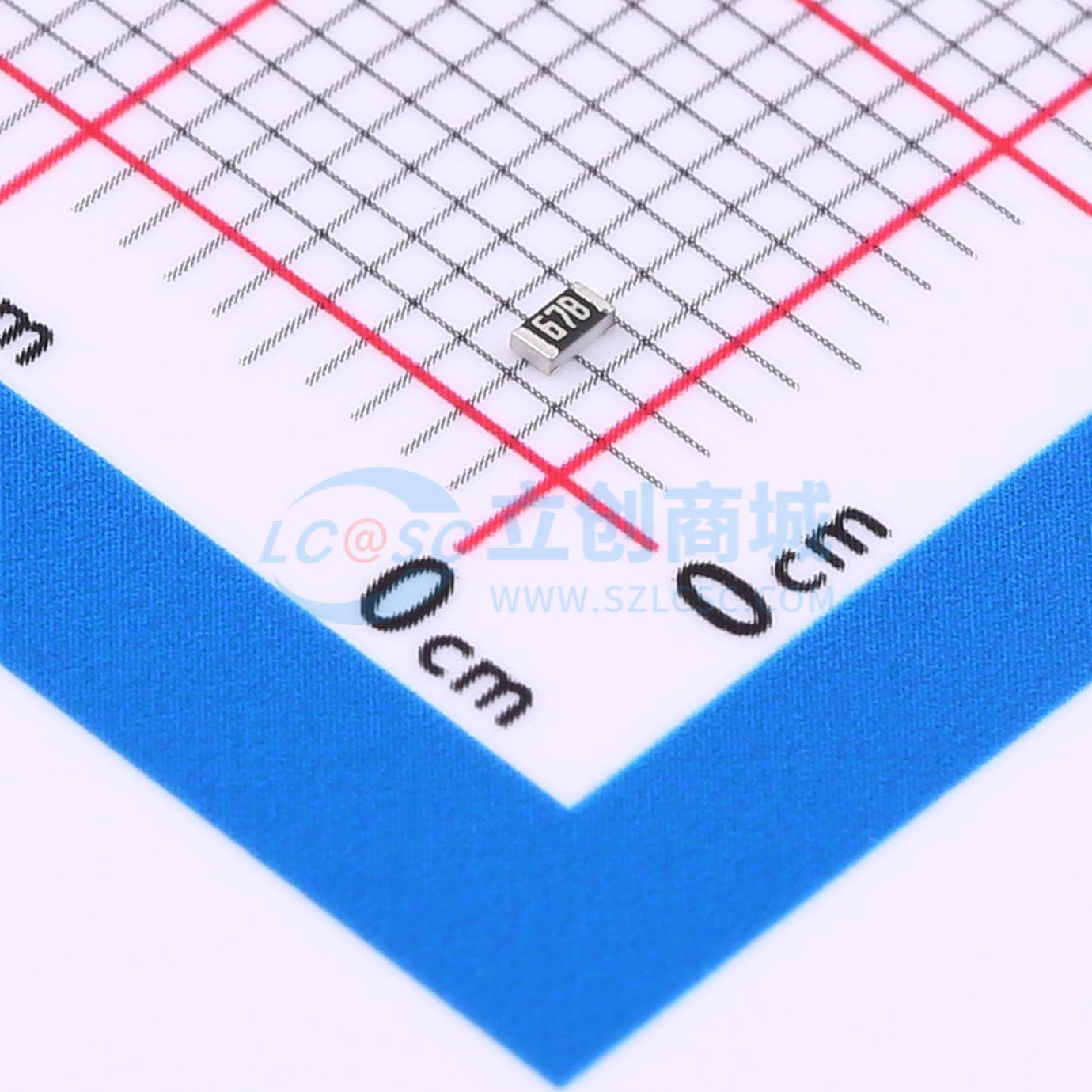 点击查看大图 CL0603FN4K87P实物图