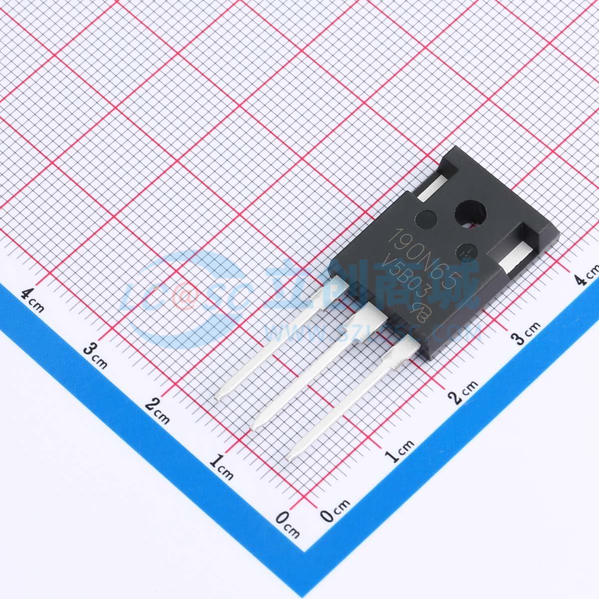 点击查看大图 NTHL190N65S3HF-VB实物图