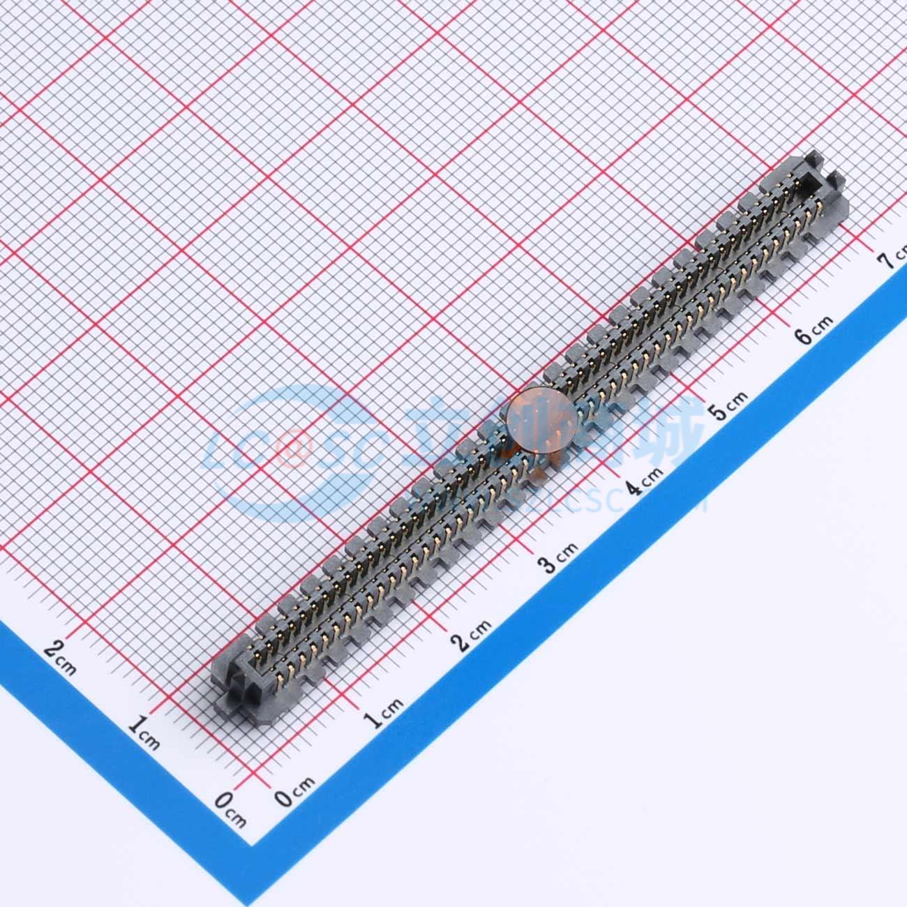 点击查看大图 SEAM-50-02.0-S-04-2-A-K-TR实物图