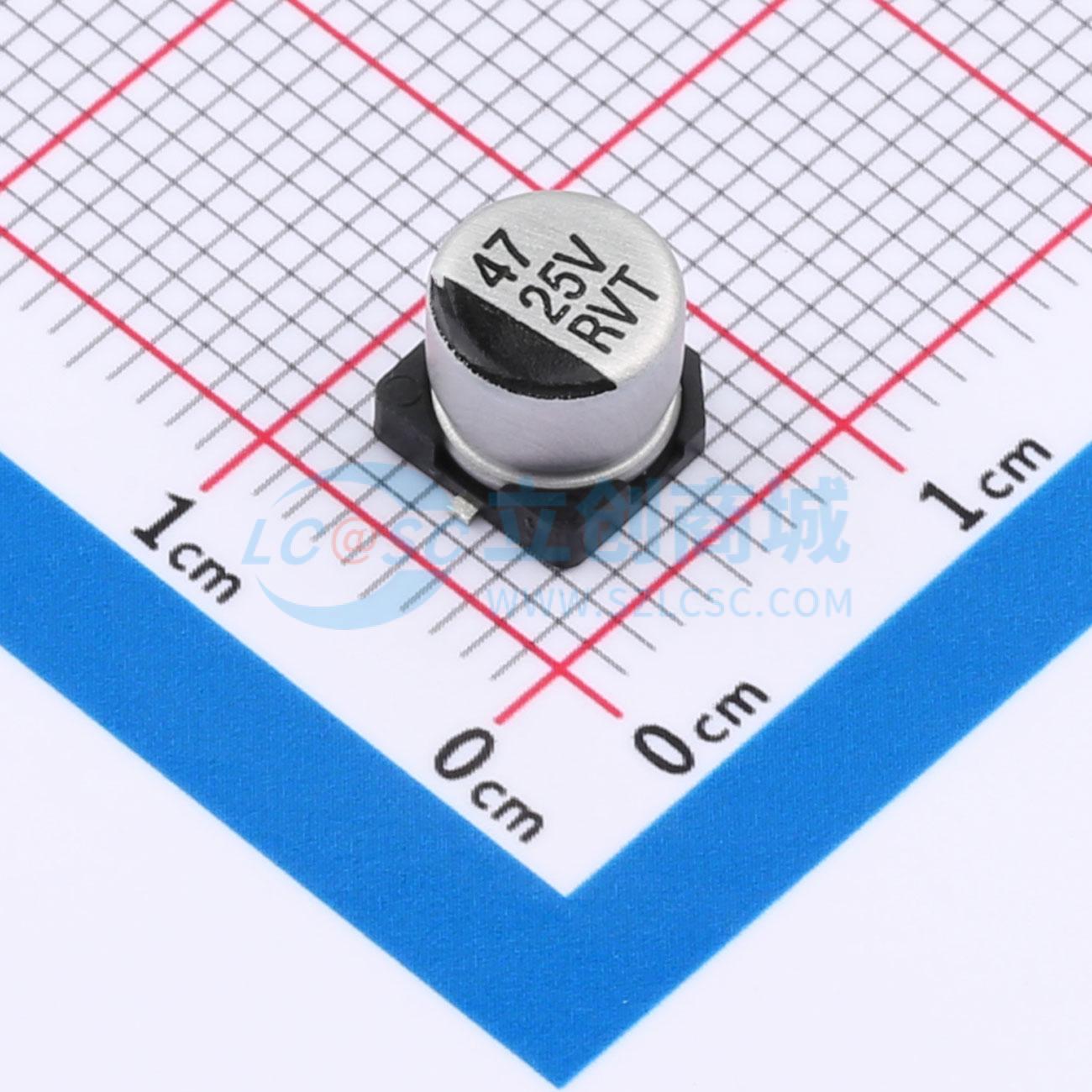 RVT1E470M0605ZY实物图