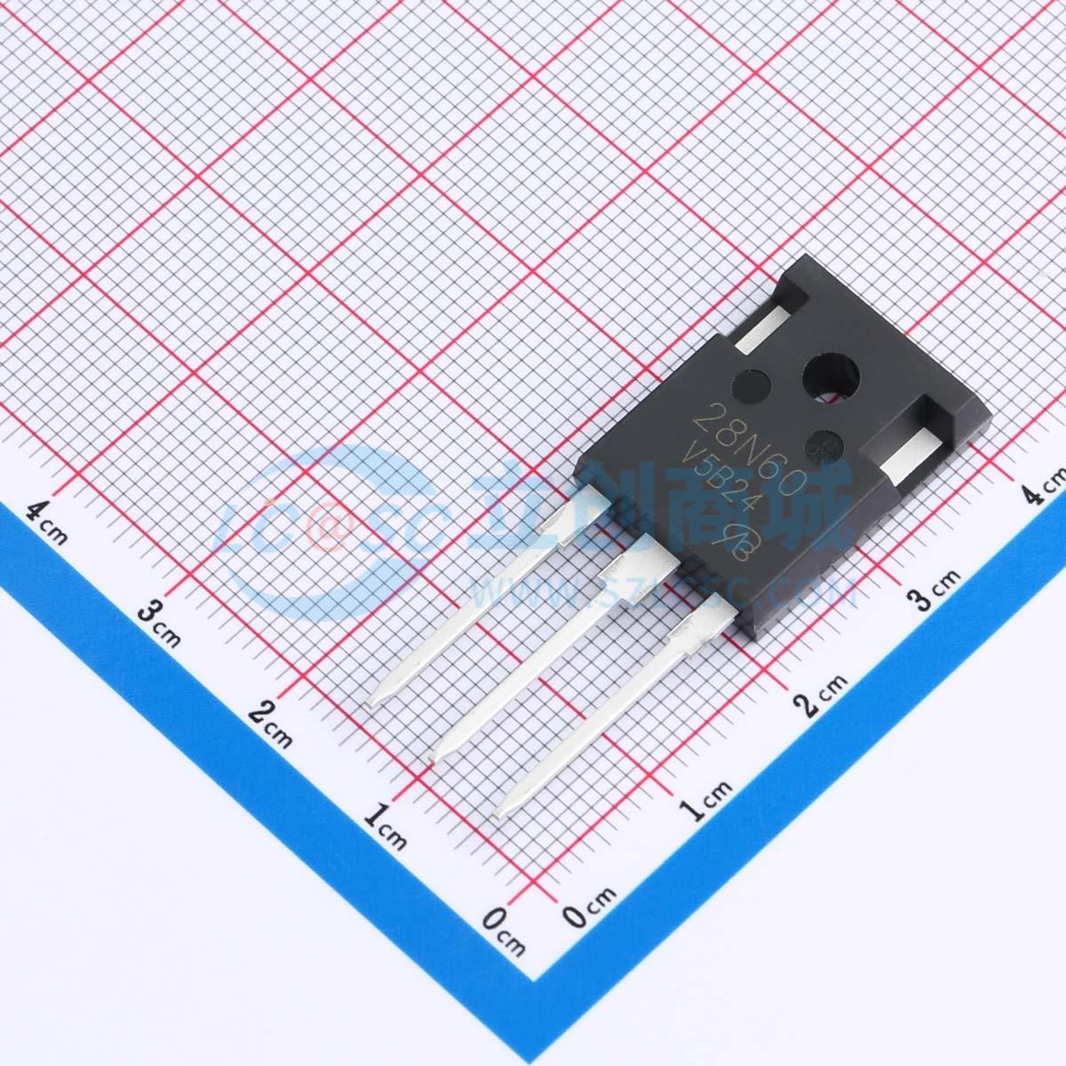 点击查看大图 IXFH28N60P3-VB实物图