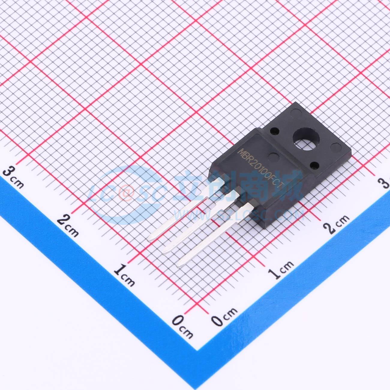 点击查看大图 MBR20100FCT实物图