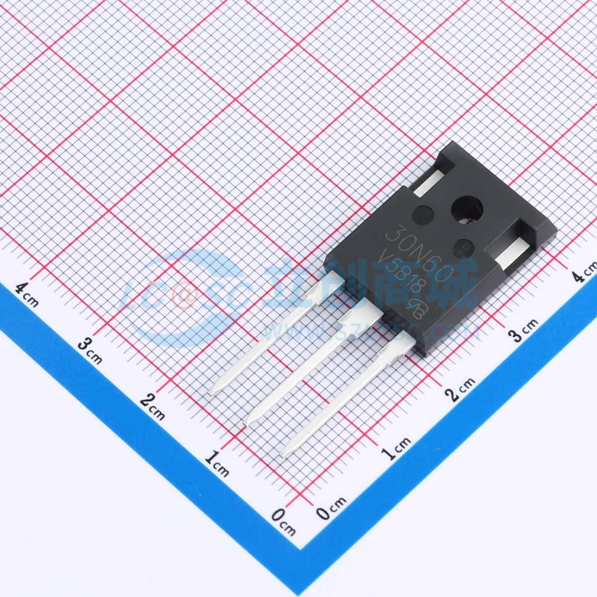 点击查看大图 IXFH30N60P-VB实物图