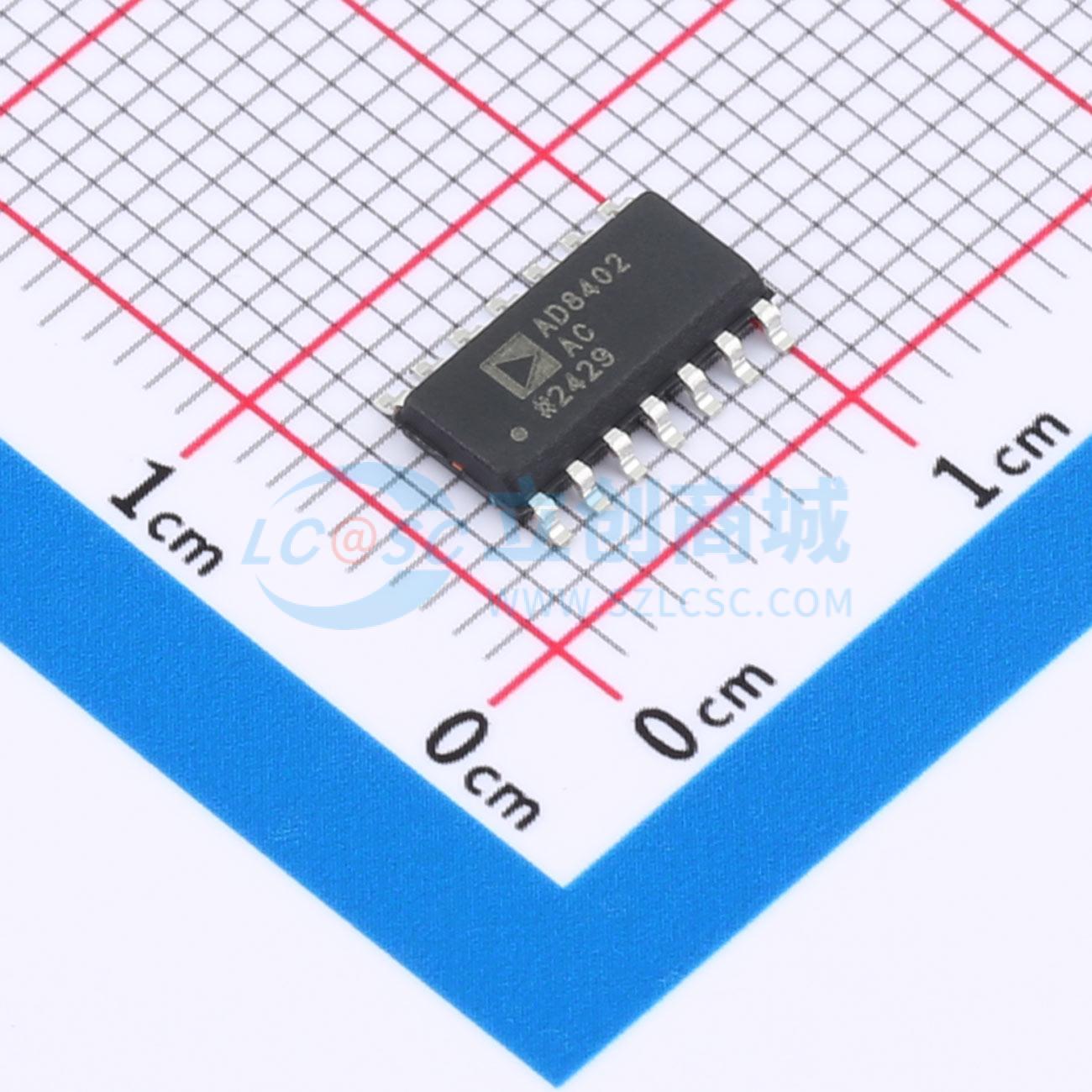 点击查看大图 AD8402ARZ100实物图