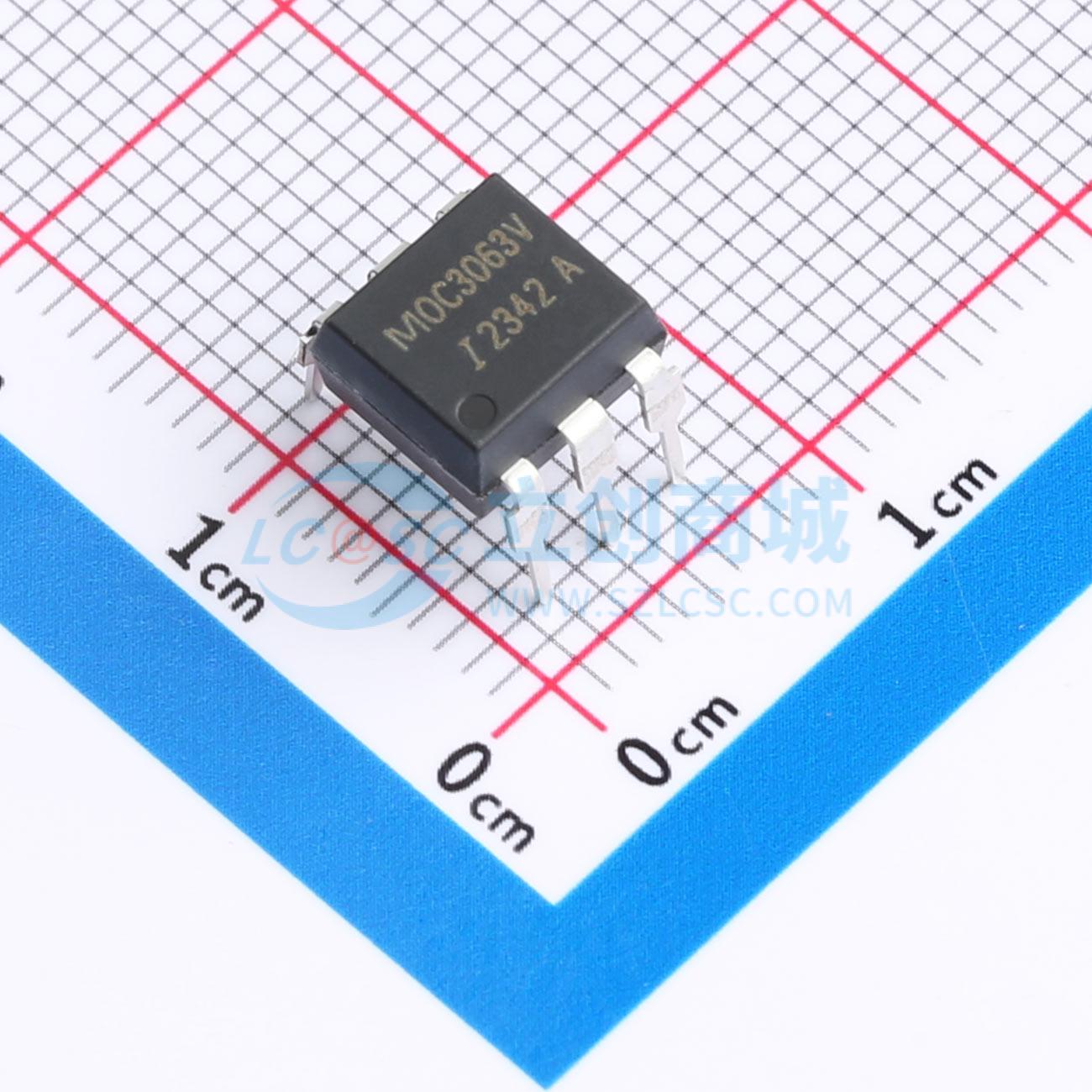 点击查看大图 MOC3063VPE-AXW实物图