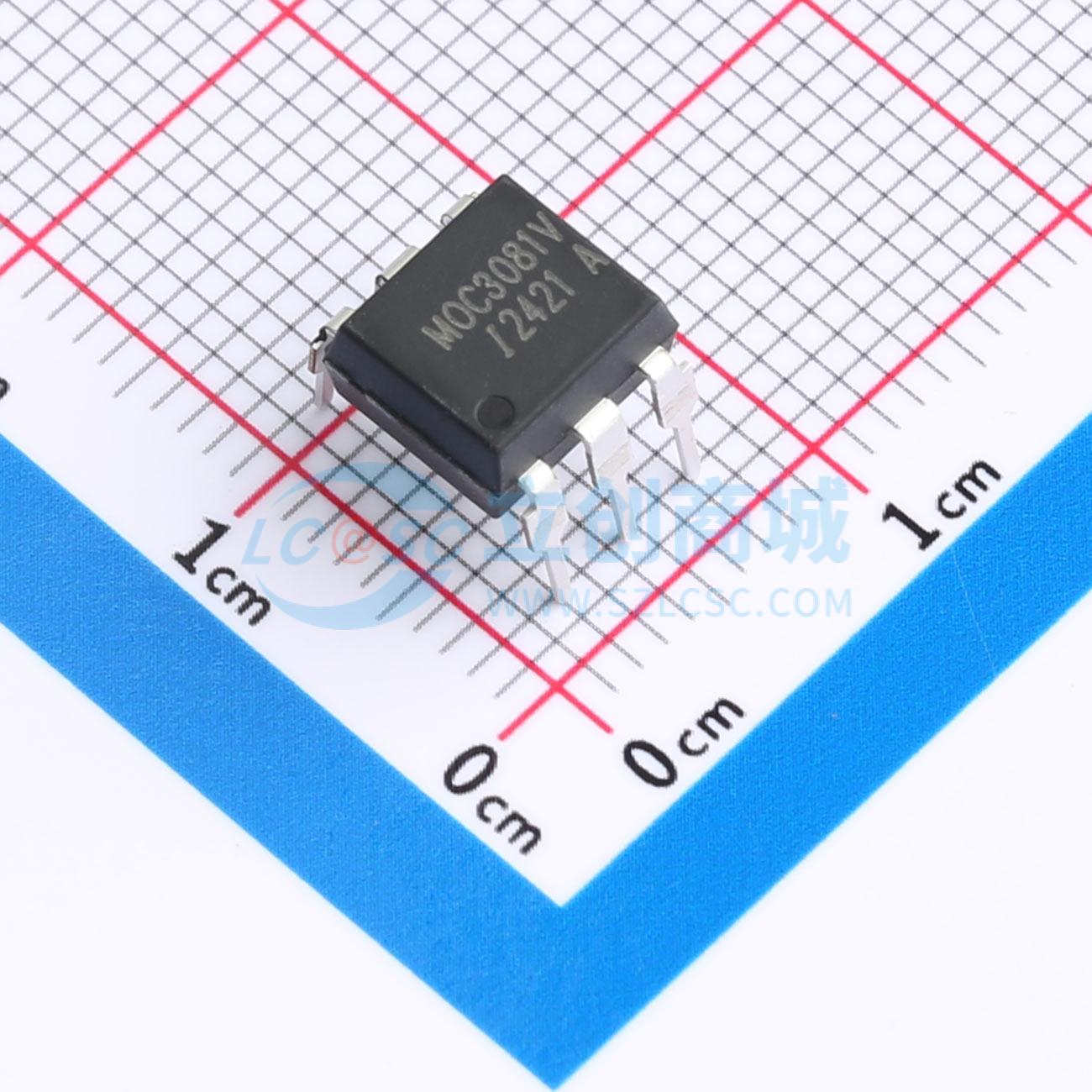 MOC3081VPE-AXW实物图