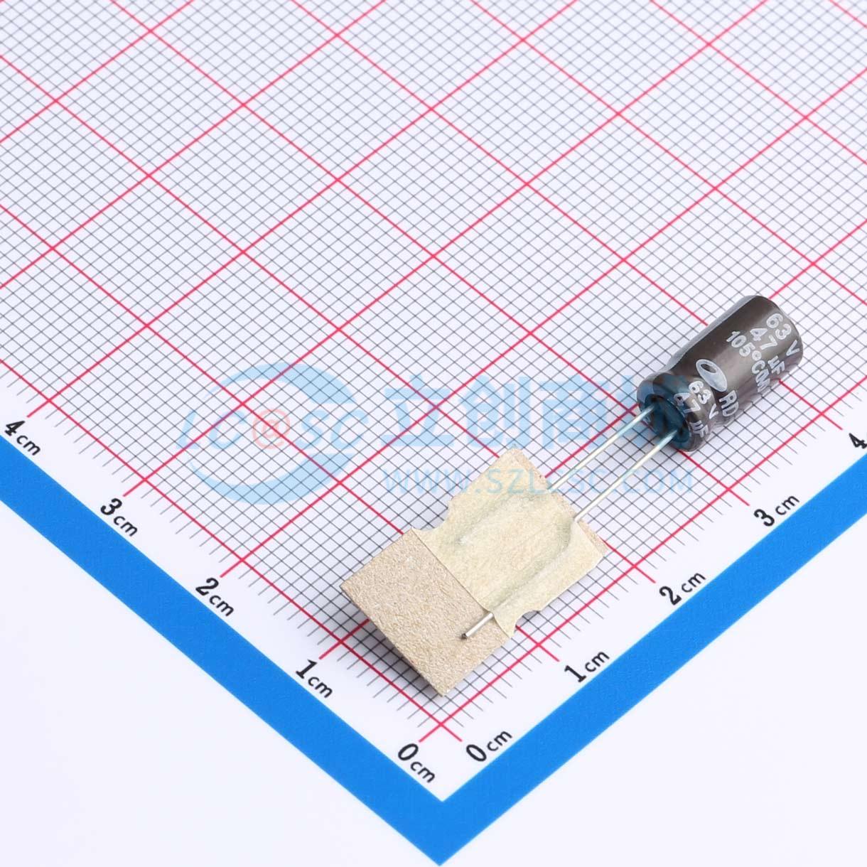 点击查看大图 RD1J476M6L011PC35P实物图