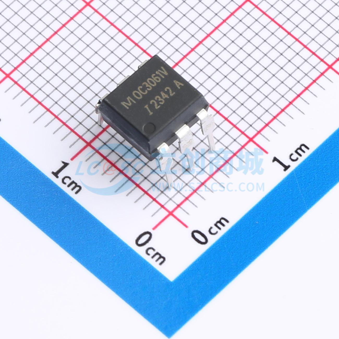 点击查看大图 MOC3061VPE-AXW实物图