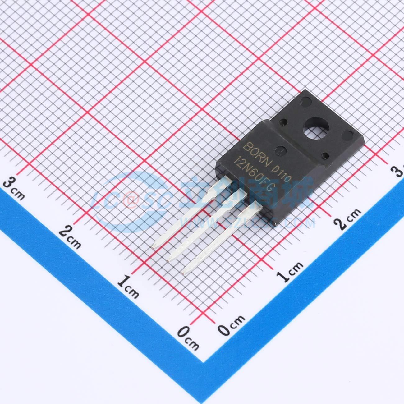 点击查看大图 BMF12N60G实物图