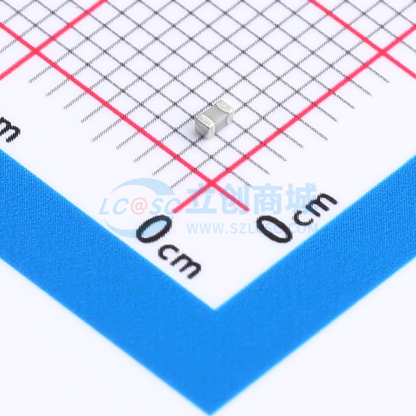 点击查看大图 CGA0603C0G680J500JT实物图