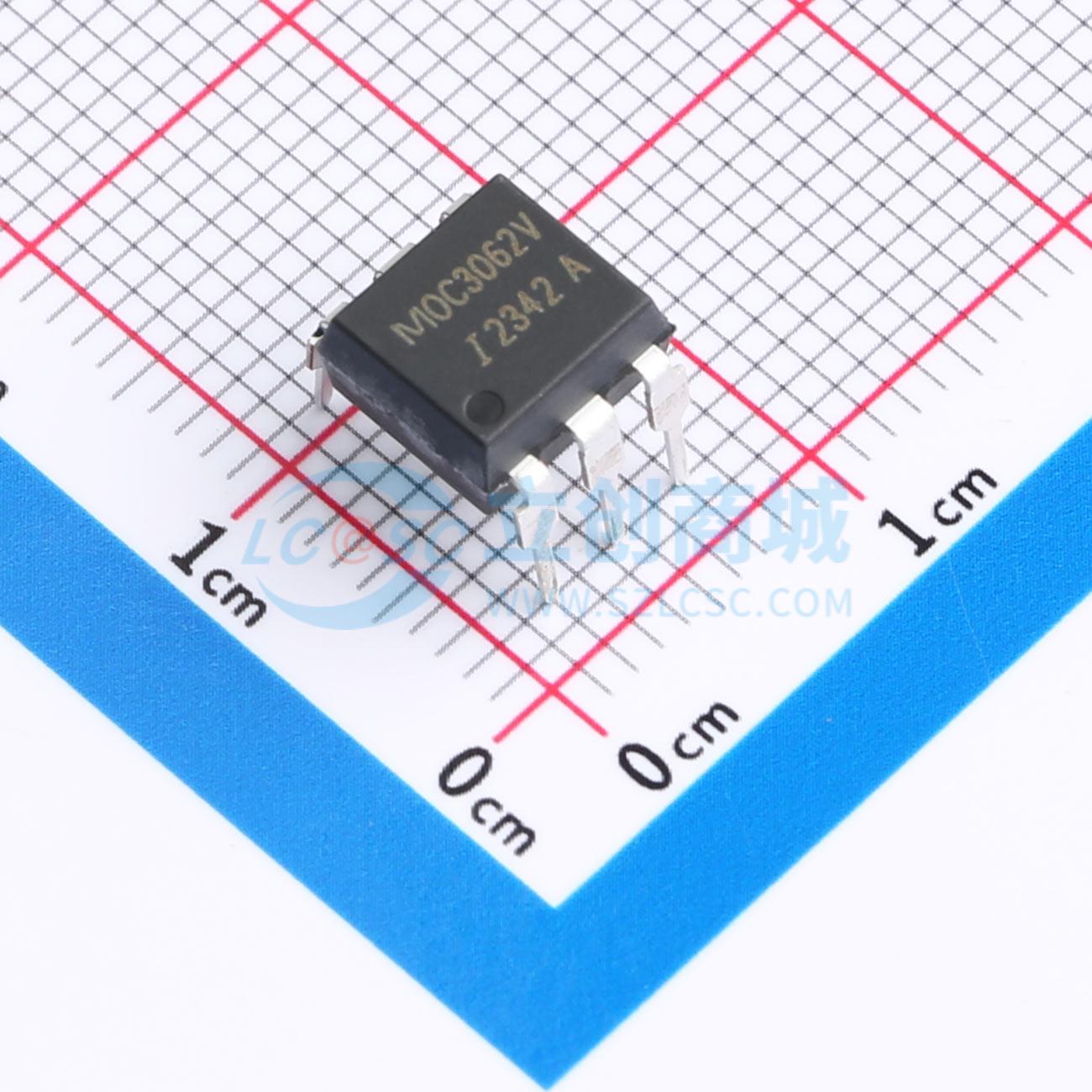 点击查看大图 MOC3062VPE-AXW实物图