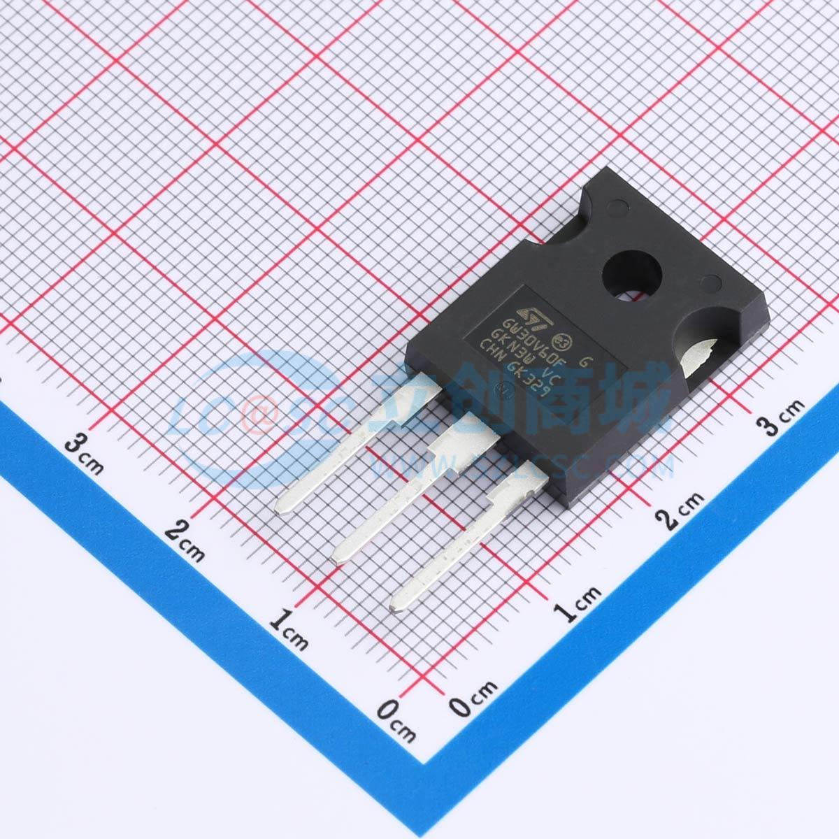点击查看大图 STGW30V60F实物图