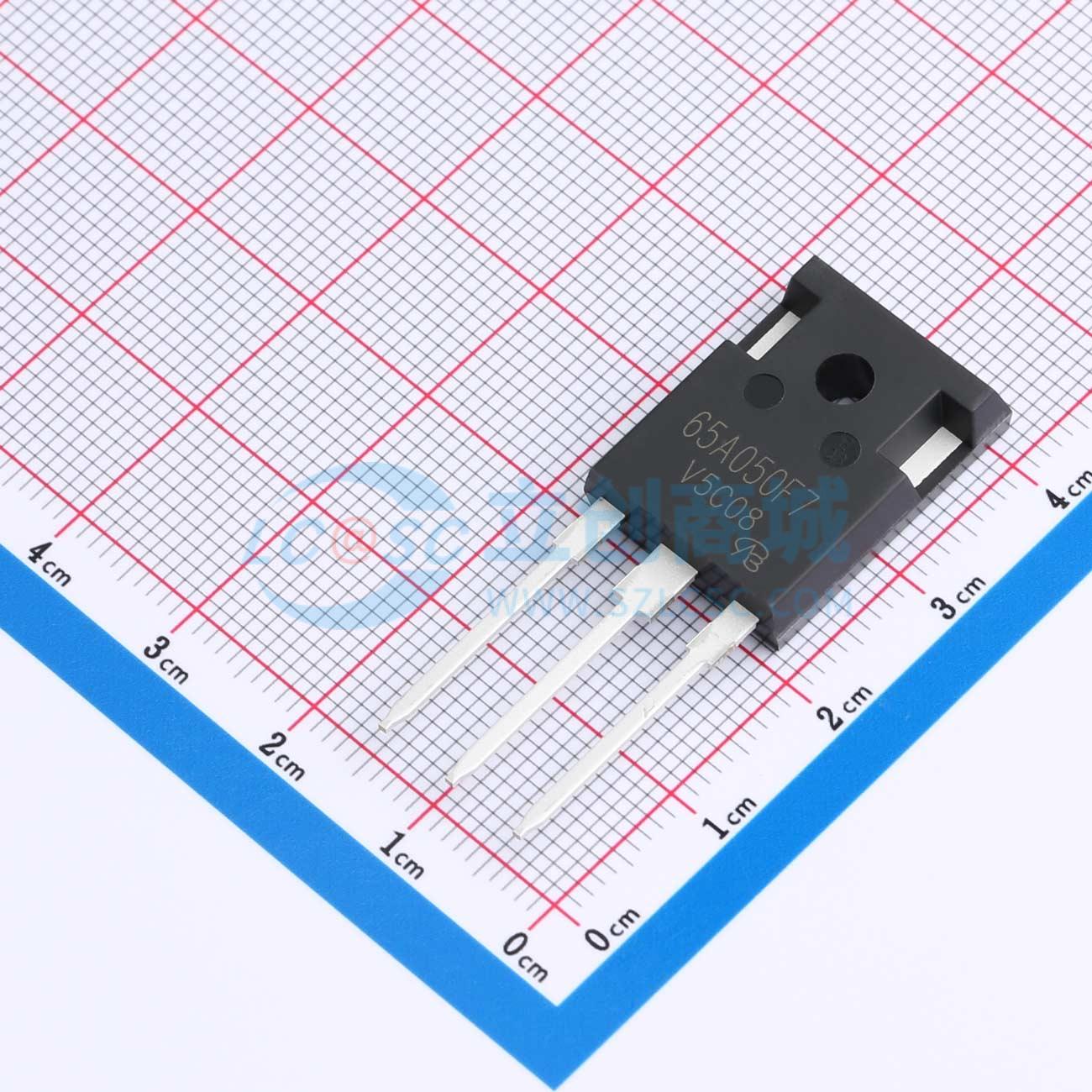点击查看大图 IPWS65R050CFD7AXKSA1-VB实物图