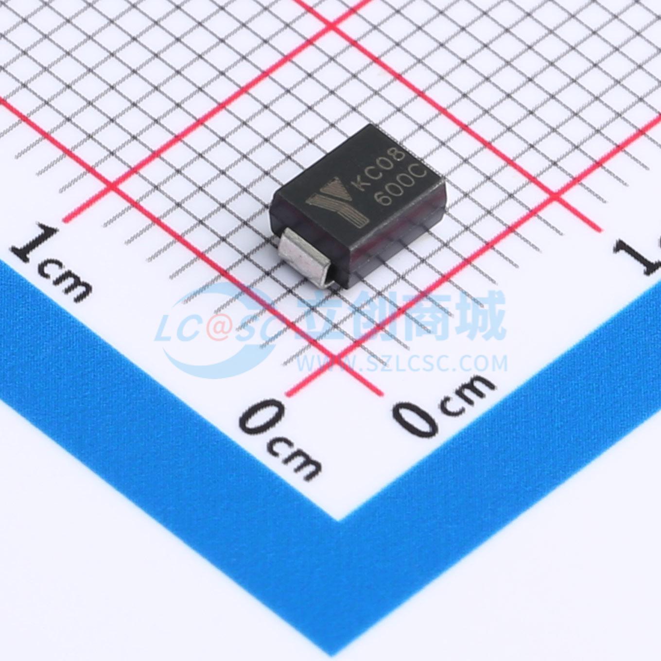 点击查看大图 TP6SMB600CA实物图