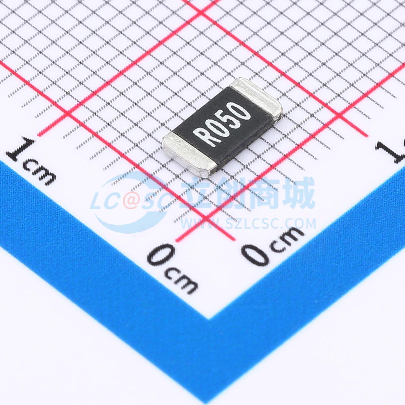 点击查看大图 ECSR2512FR050Q9实物图